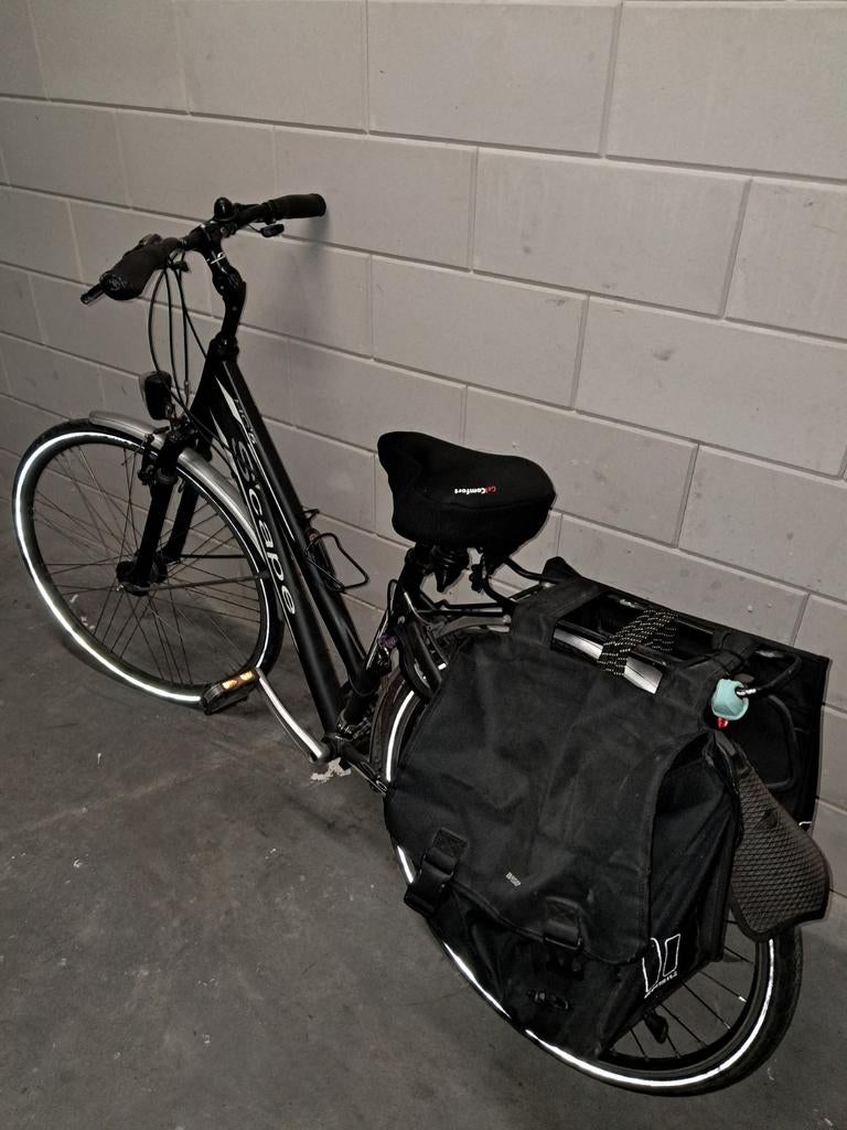 S'Cape damesfiets compleet+fietstassen Basil+3 sloten, Ophalen, Overige merken