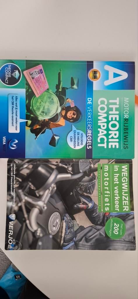 Motor Theorieboeken, Ophalen of Verzenden