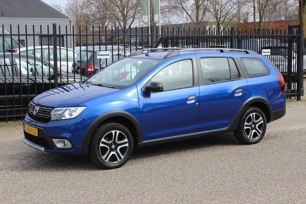 Dacia Logan MCV 1.0 TCe Bi-Fuel Stepway Serie Limitee 15th A, Auto's, Dacia, Voorwielaandrijving, 1141 kg, Euro 6, Blauw