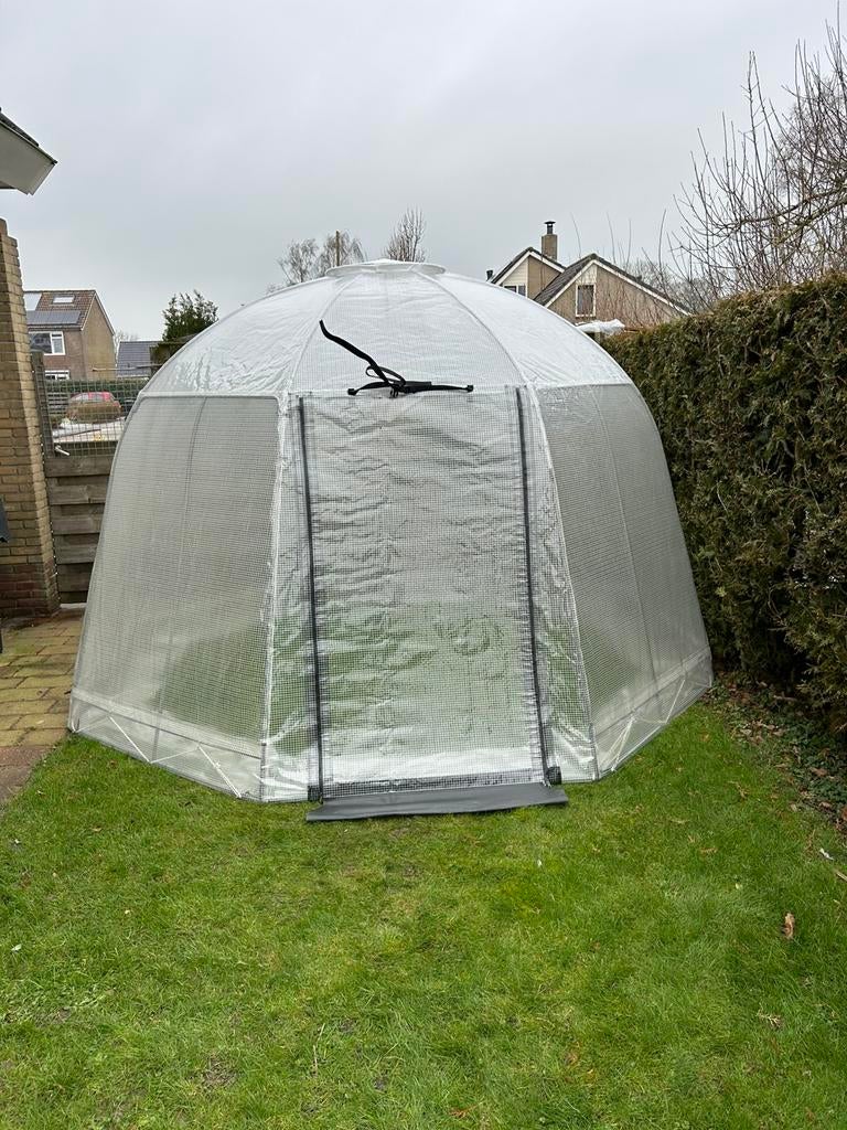 Folie kas, Tuin en Terras, Kassen, Gebruikt, Folie, Kweekkas, Ophalen