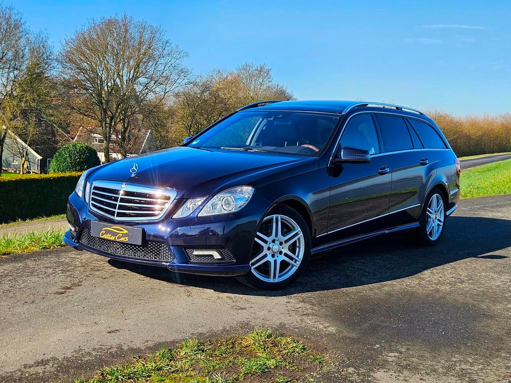 Mercedes-Benz E-klasse Estate 500 AMG | 1e Eigenaar | Nieuws, Automaat, Achterwielaandrijving, Gebruikt, Blauw