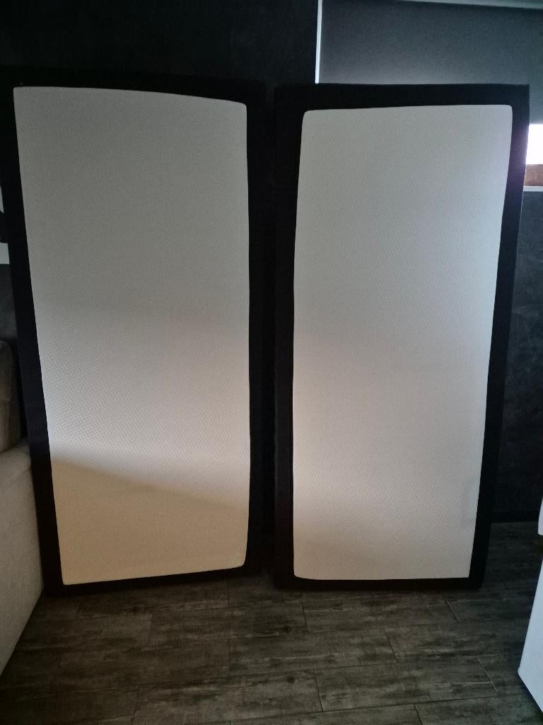 Boxspring matrassen 2 stuks nieuw, Ophalen, 90 cm, Eenpersoons, Zwart