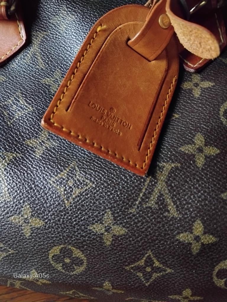 Louis Vuitton Speedy 30, Ophalen of Verzenden, Zo goed als nieuw, Bruin, Handtas