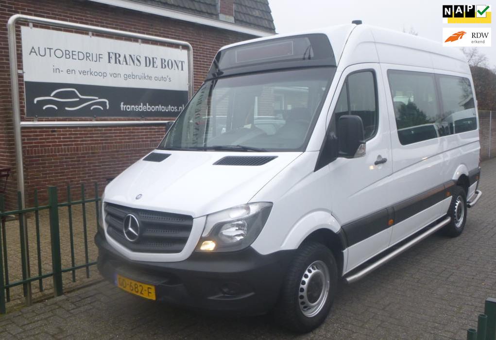 Mercedes-Benz Sprinter 313 2.2 CDI 366 AIRCO E6 € 7500 EX, Automaat, Gebruikt, 7 stoelen, Wit
