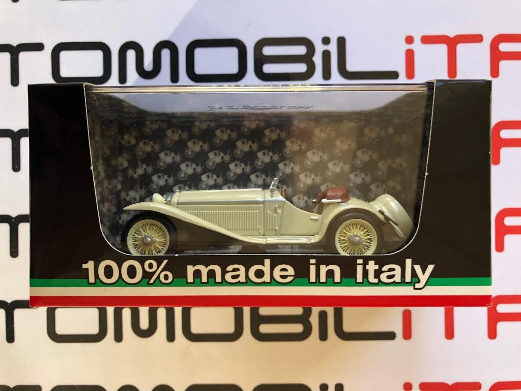 Alfa Romeo 1750 GS Zagato 1931 Brumm 1:43, Ophalen of Verzenden, Nieuw, Auto, Overige merken