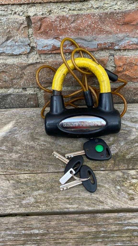 Kryptonite New York Fahgettaboudit ART4 beugelslot, Ophalen of Verzenden, Gebruikt