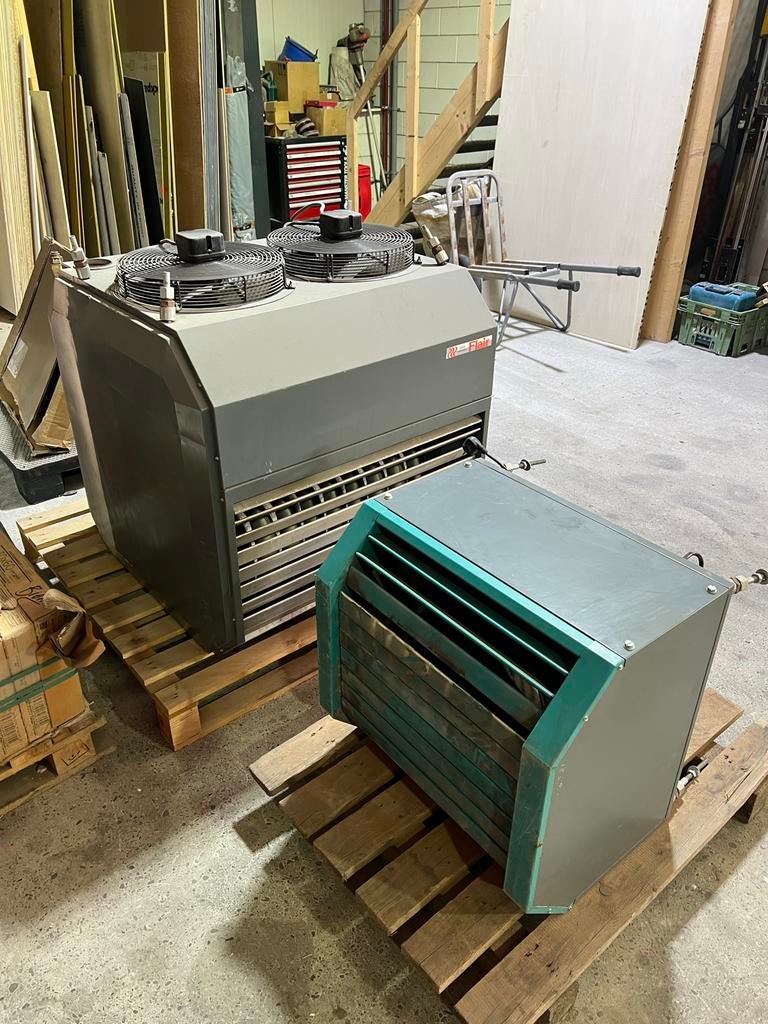 Flair gaskachel met ventilator, Ophalen, Gebruikt