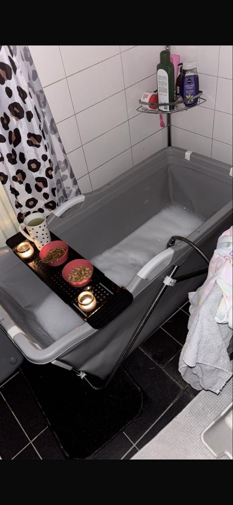 Opvouwbaar Bad - Compact en Draagbaar voor Thuisgebruik, Huis en Inrichting, Badkamer | Badtextiel en Accessoires, Ophalen, Zo goed als nieuw