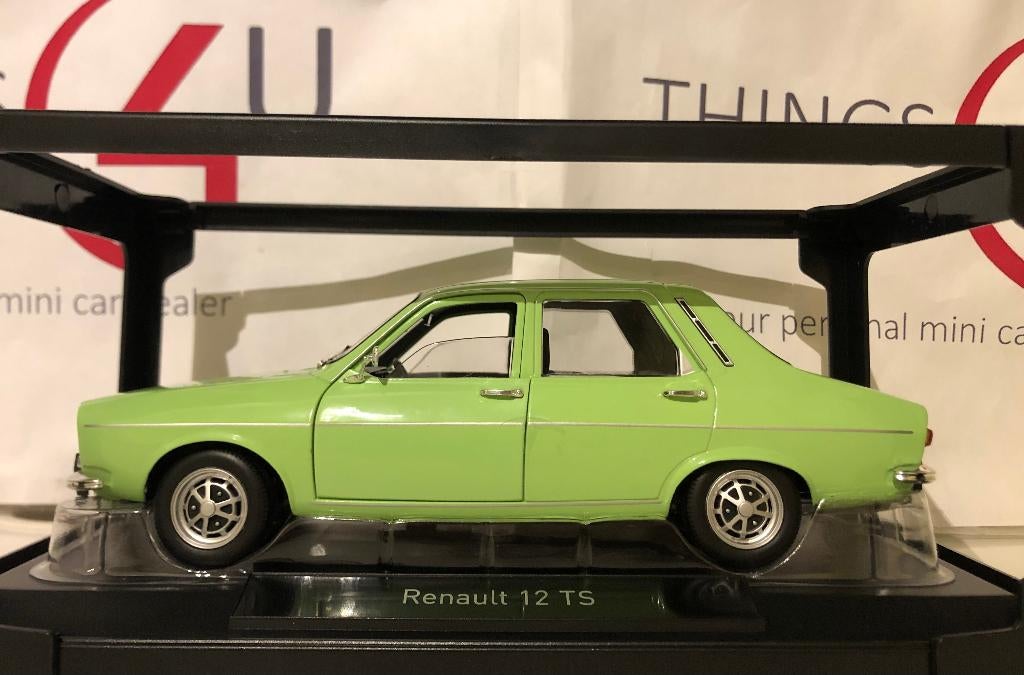 Norev 1:18 Renault 12 TS 1973 licht groen nieuw in doos, Ophalen of Verzenden, Nieuw, Auto, Norev