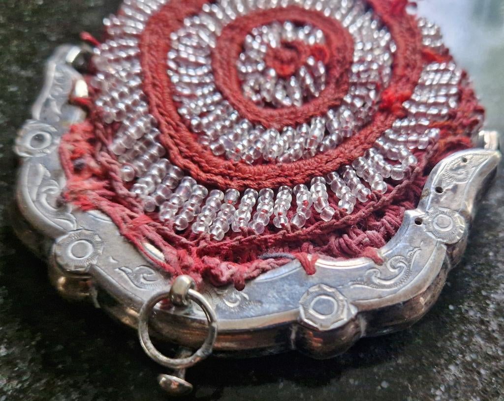 Hollands zilver beursje 1896 diverse keuren Fa. Wed. A.Pluut, Ophalen of Verzenden, Zilver