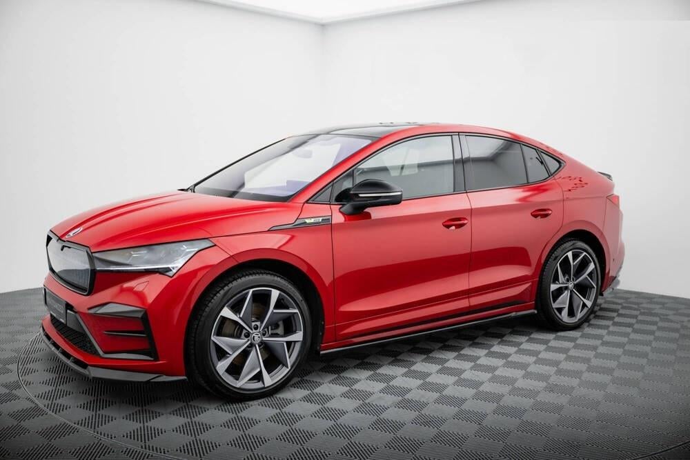 Voorlip sideskirt diffuser spoiler - Skoda Enyaq iV RS 22+, Auto diversen, Tuning en Styling, Ophalen of Verzenden