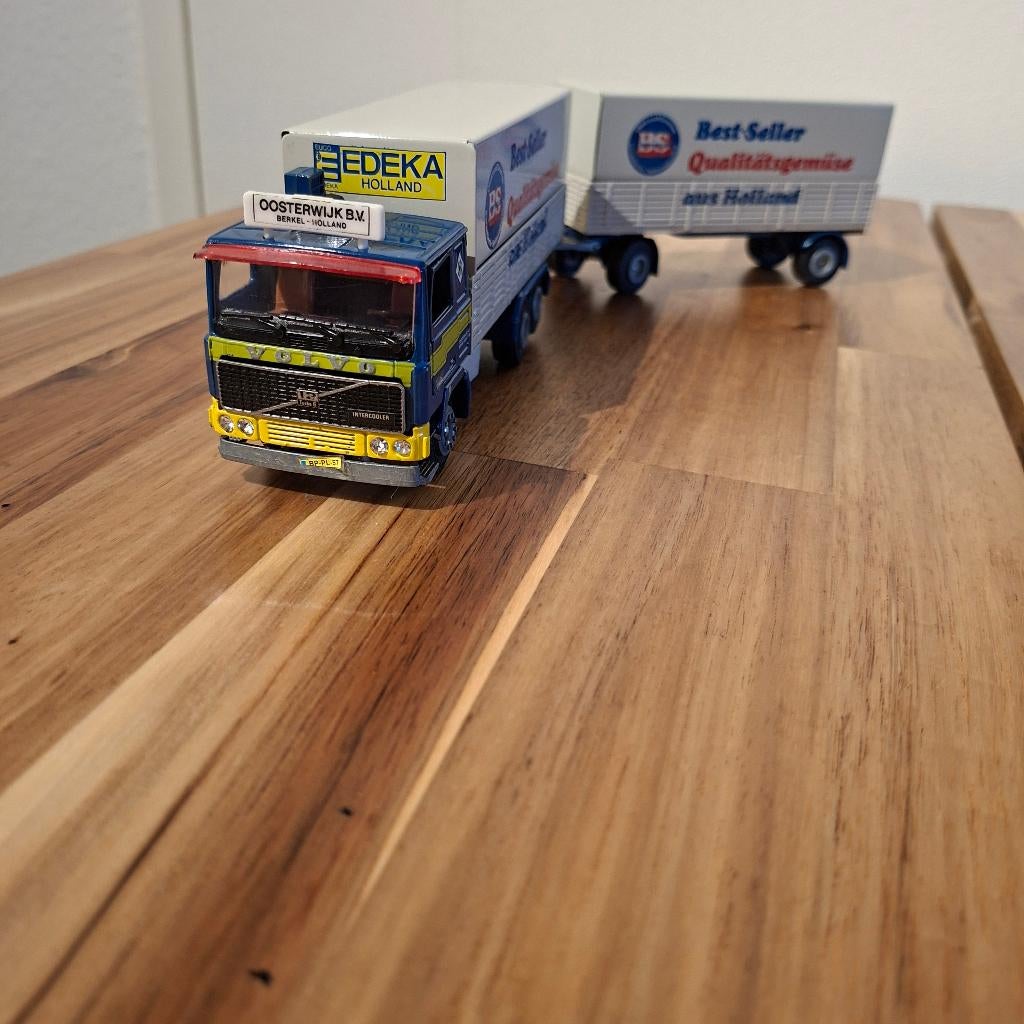 OOSTERWIJK  BERKEL VOLVO F 1225 6 X 2 HUIF HANGER CBN NST., Verzenden, Nieuw, Bus of Vrachtwagen, Tekno