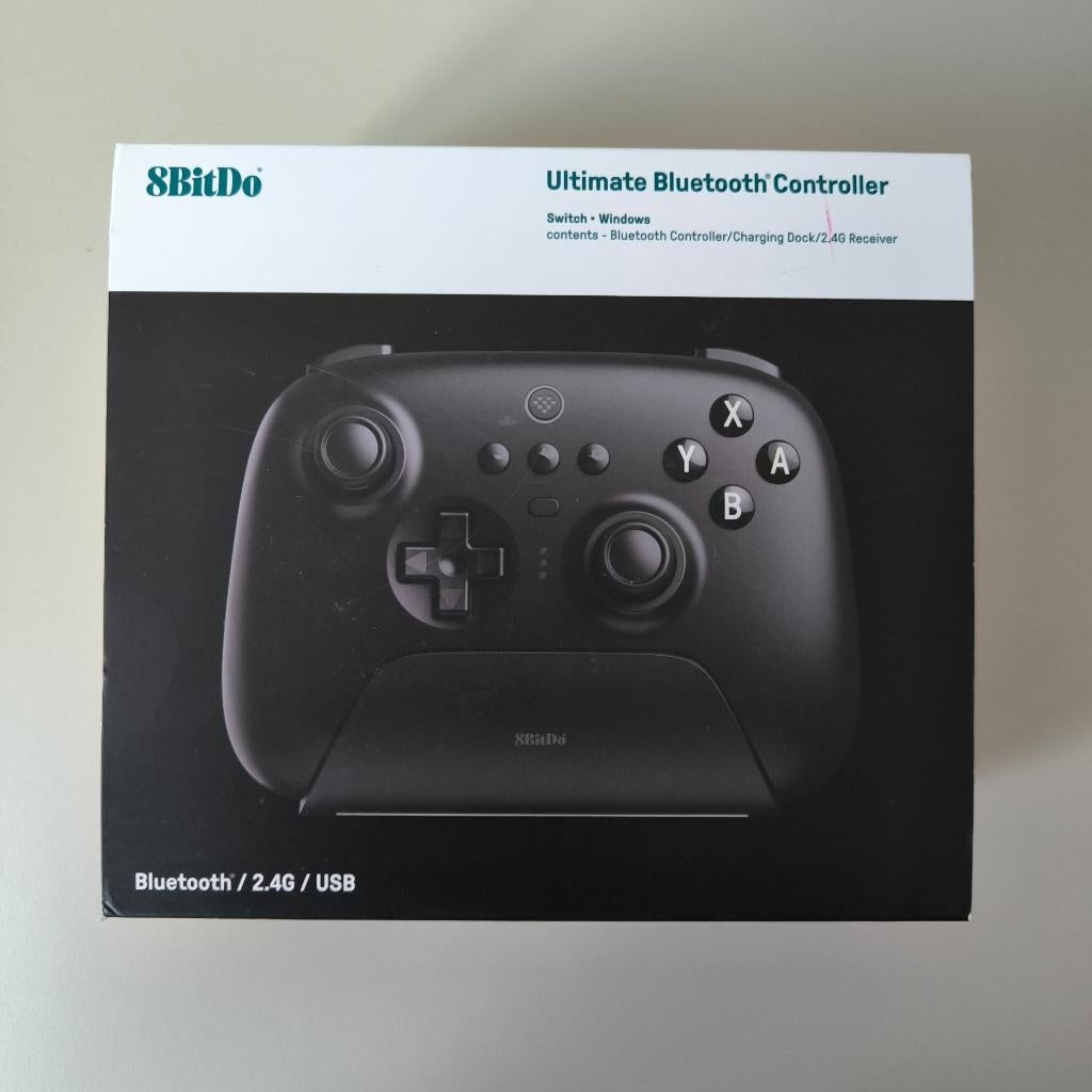8BitDo Ultimate Bluetooth (Black) Windows/Nintendo, Overige controllers, Ophalen of Verzenden, Zo goed als nieuw, Draadloos