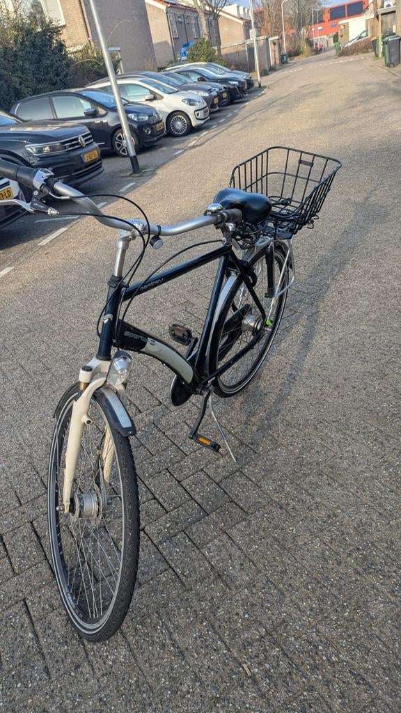 Sparta Marathon herenfiets, framemaat 59cm, Fietsen en Brommers, Ophalen, Sparta, Gebruikt, Versnellingen