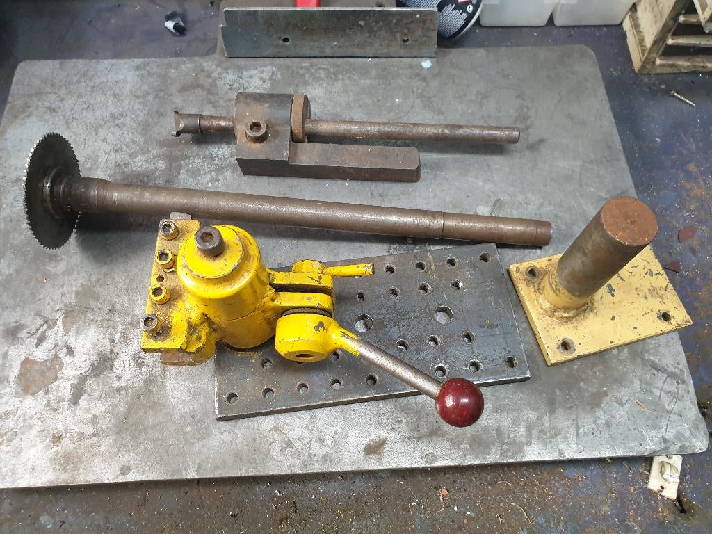 DRAAIBANK ACCESSOIRES, Ophalen of Verzenden, Gebruikt, Metaaldraaibank