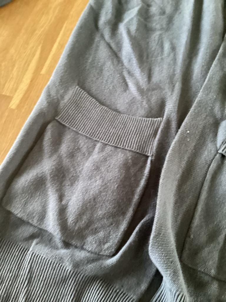 Yaya Blauw Vest Maat M - Comfortabel en Stijlvol, Ophalen of Verzenden, Zo goed als nieuw, Maat 38/40 (M), Blauw