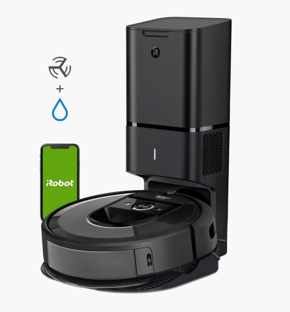 Roomba combo i8+, robotstofzuiger met dweilfunctie, Ophalen, Gebruikt, Robotstofzuiger