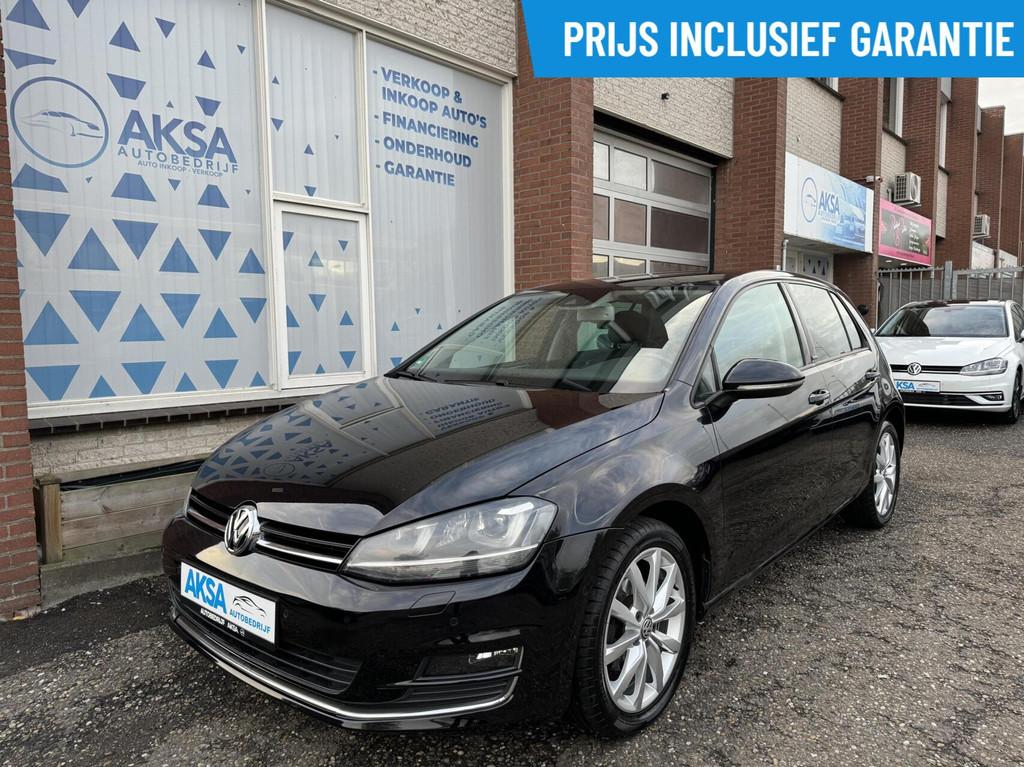 Volkswagen Golf 1.2 TSI 110pk AllStar DSG Camera Led Xenon N, Auto's, Stof, Gebruikt, 620 kg, Zwart