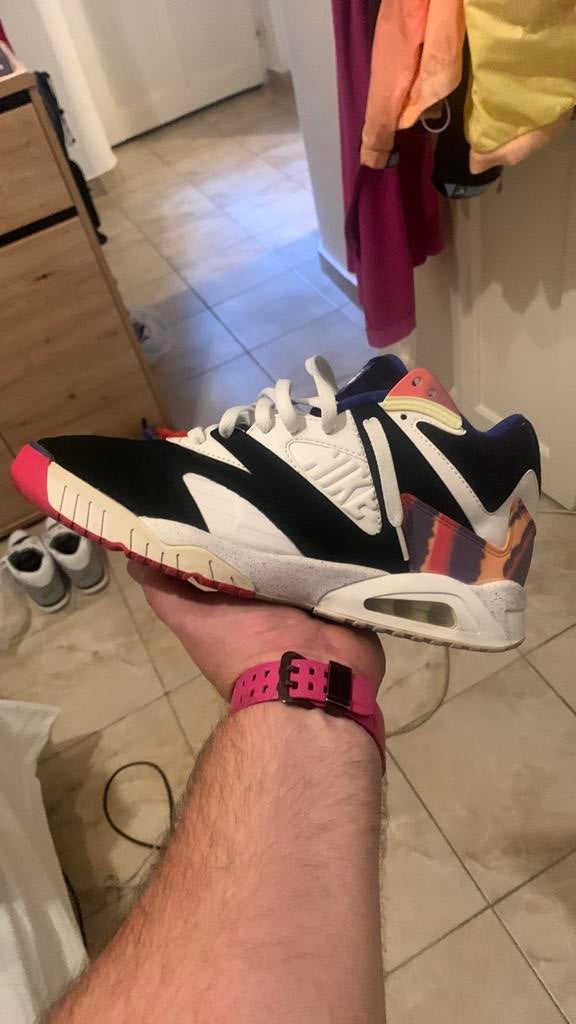 NIKE AIR TECH CHALLENGE IV OG-‘GRAPE”/Agassi*/Tennis/44.5, Overige kleuren, Verzenden, Sportschoenen, Zo goed als nieuw