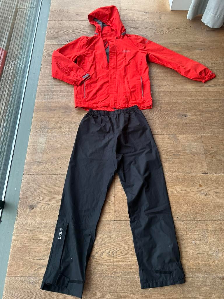 Regenpak mt 164 ademend, Ophalen of Verzenden, Zo goed als nieuw