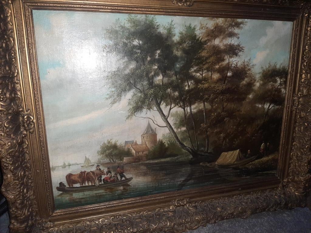 Schilderij joseph [jos] tulleux, Ophalen of Verzenden