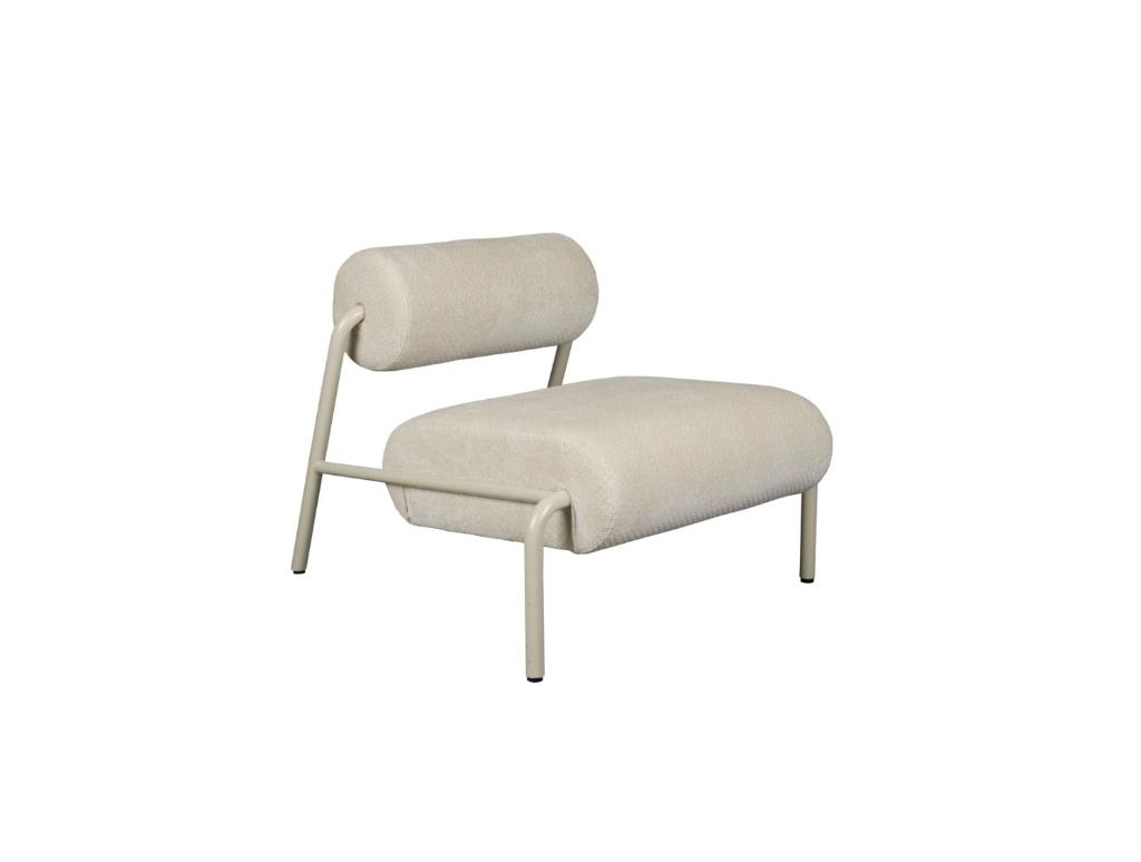 Zuiver Lekima Loungestoel Off-White - Beige | Van €699, nu, Minder dan 50 cm, Nieuw, Ophalen of Verzenden, Zuiver