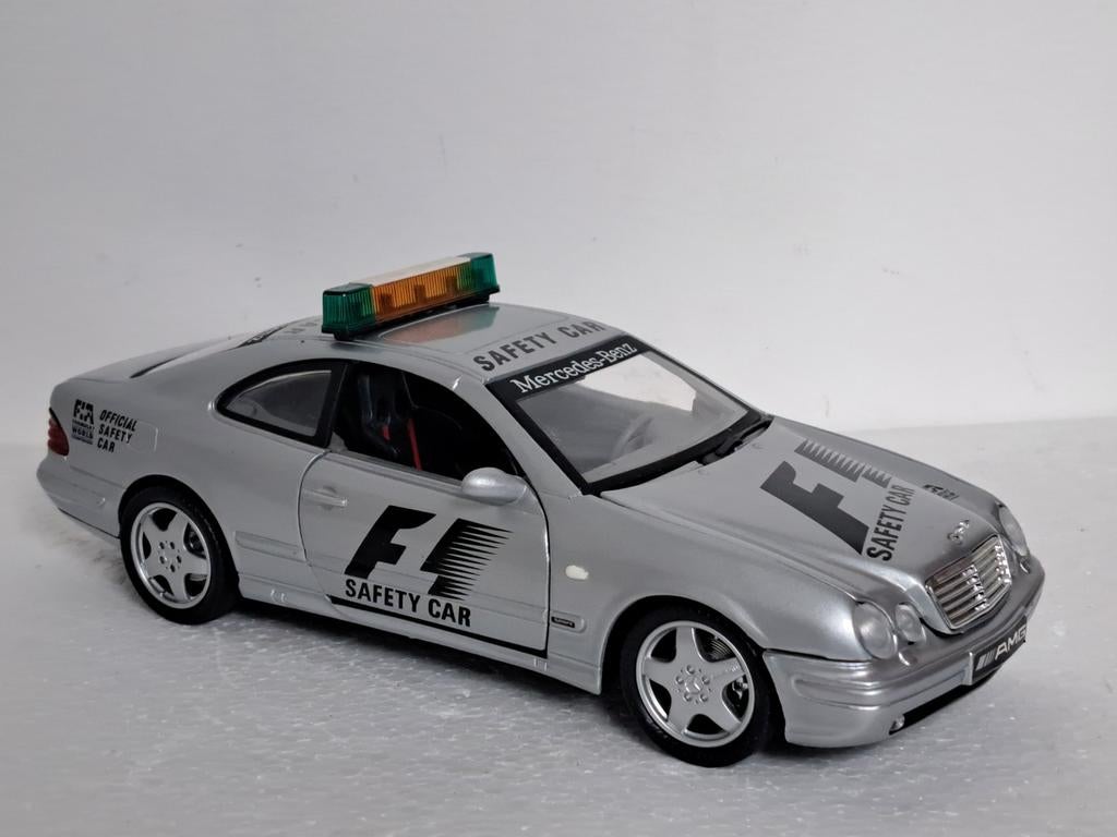 Mercedes Benz CLK AMG F1 Safety Car 1/18, Ophalen of Verzenden, Gebruikt, Auto, Anson