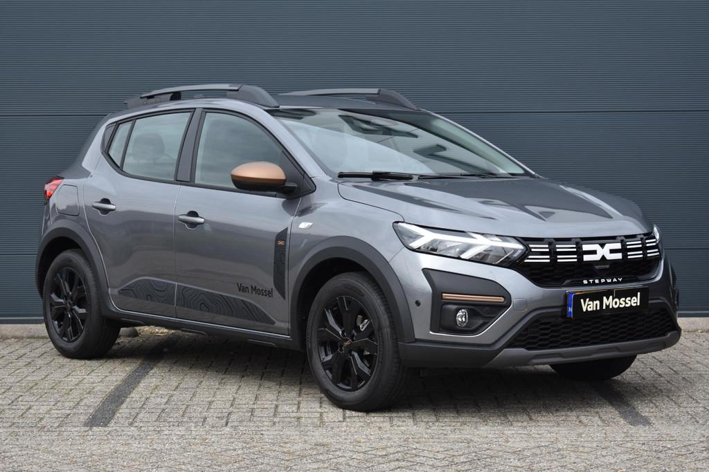 Dacia Sandero Stepway 1.1 TCe Extreme 110PK | Navigatie | Ac, Auto's, Stof, Euro 6, Origineel Nederlands, Bedrijf