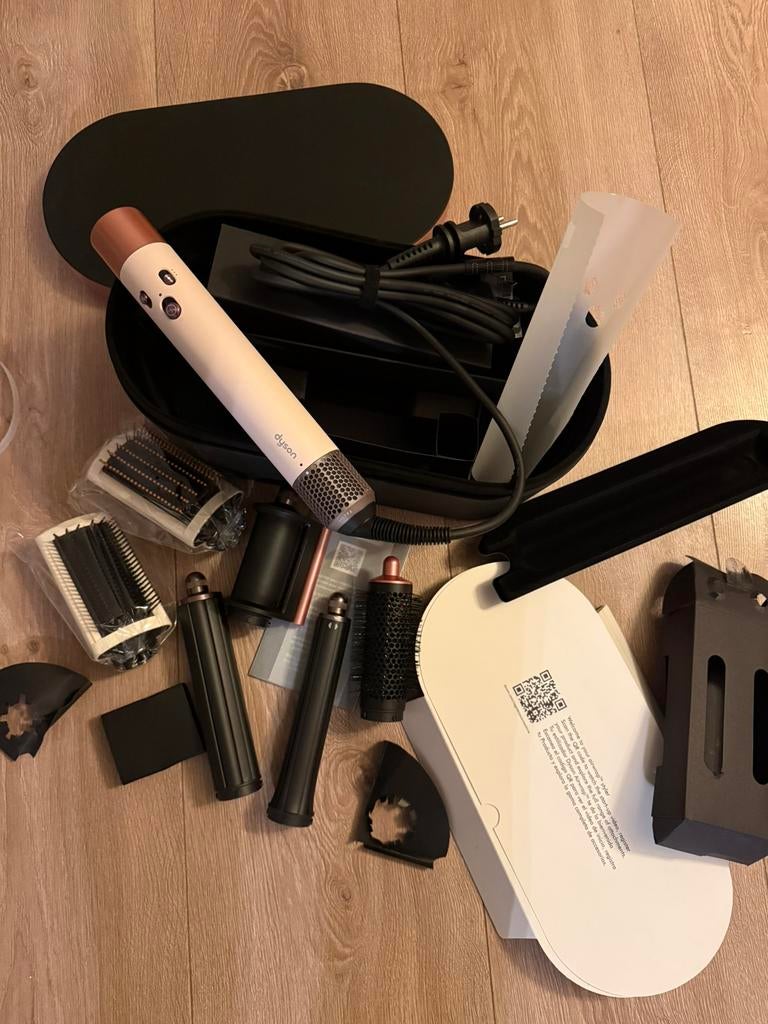 Dyson Airwrap complete long, Ophalen of Verzenden, Zo goed als nieuw, Haarverzorging