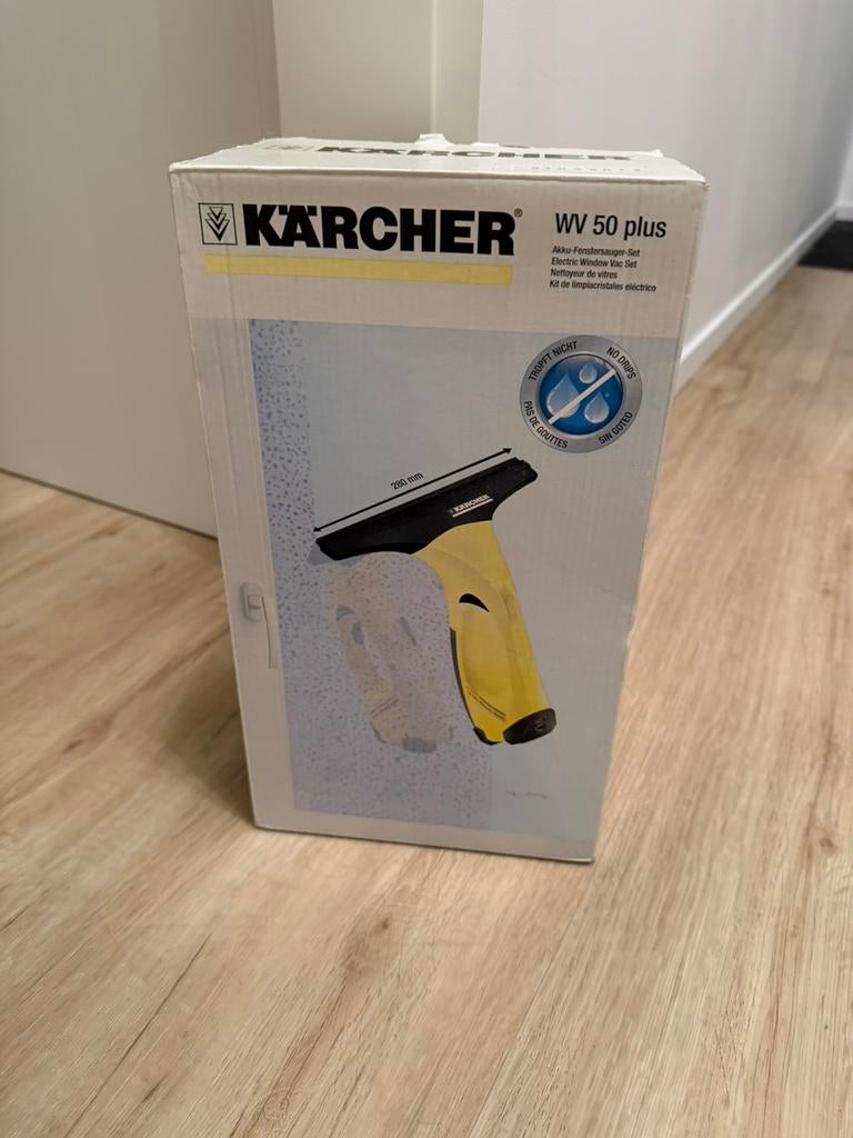 Kärcher ramenreiniger WV 50 PLUS nieuw in doos!, Ophalen, Raamwisser of Trekker