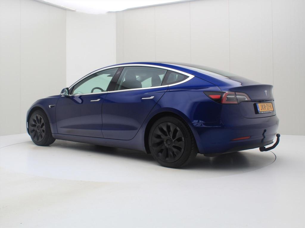 Tesla Model 3 Standard RWD Plus [ TREKHAAK+AUTOPILOT+60 kWh+, Gebruikt, Zwart, Blauw, Metallic lak