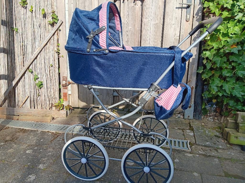 Retro look poppenwagen, Ophalen, Gebruikt, Babypop