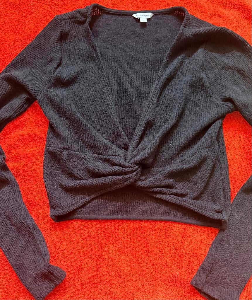 Zwart bolero vest. Maat XL. Handig en Mooi! Z.g.a.n., Ophalen of Verzenden, Zo goed als nieuw, Maat 46/48 (XL) of groter, Zwart