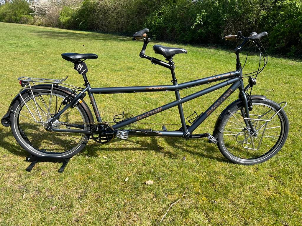 Santos Dubbele Travel tandem, Rohloff Magura HS 33, Vering, 10 tot 15 versnellingen, ., Ophalen of Verzenden