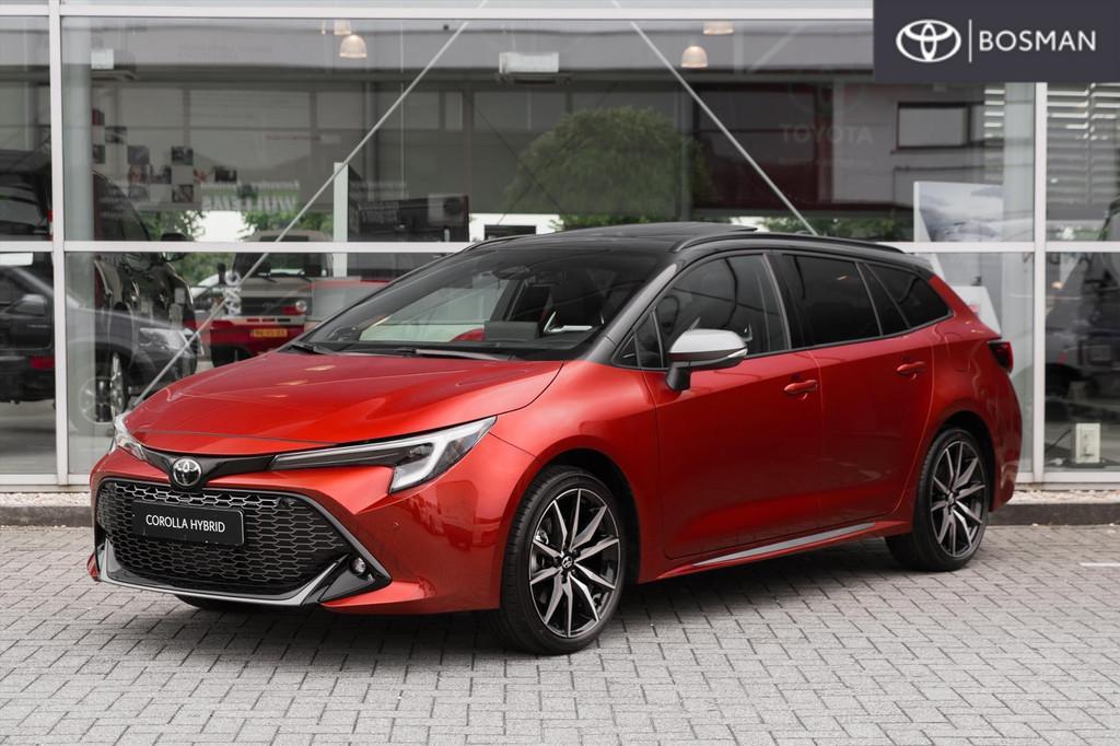 Toyota Corolla Touring Sports Hybrid 180 GR Sport, Stof, Gebruikt, Zwart, 4 cilinders