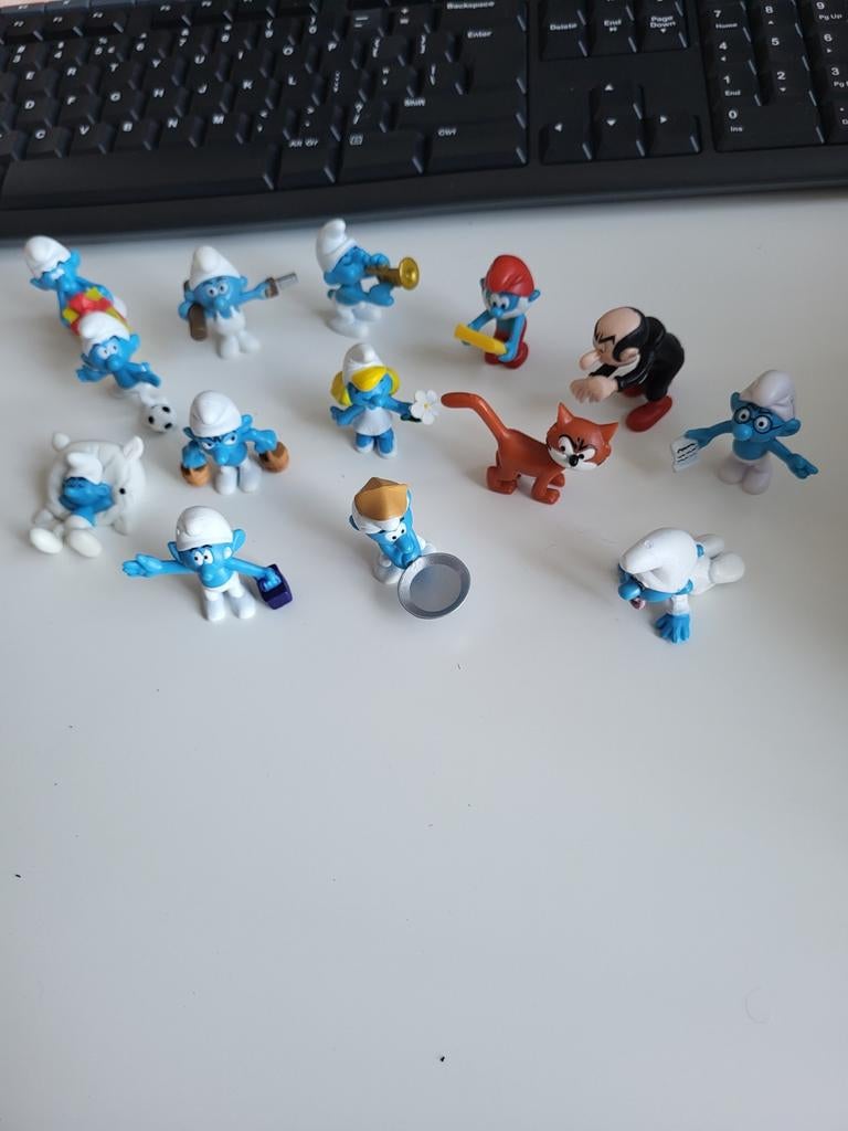 Smurfen, Ophalen of Verzenden, Staal