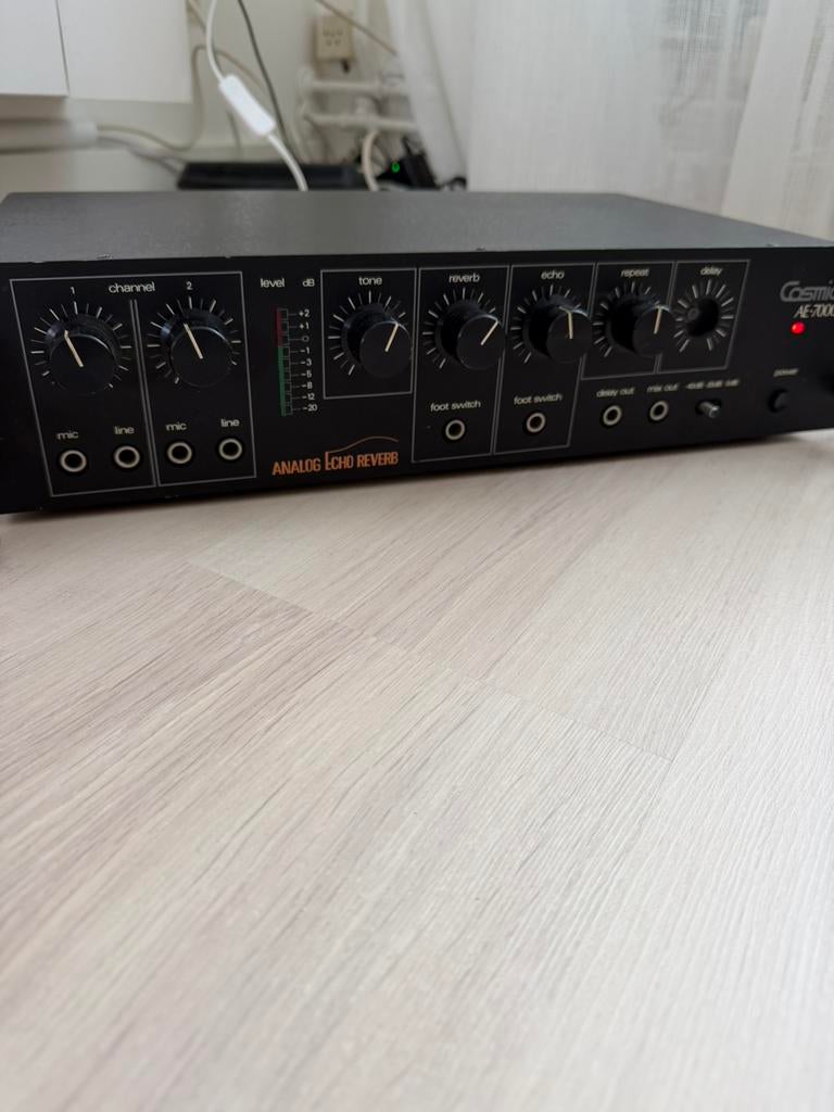 Cosmic AE 7000 reverb echo zeldzaam, Ophalen of Verzenden, Zo goed als nieuw, Reverb