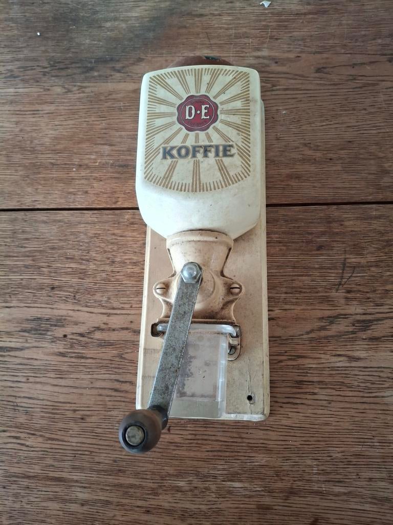 Vintage Douwe Egberts Koffiemolen - Wandmodel, Ophalen