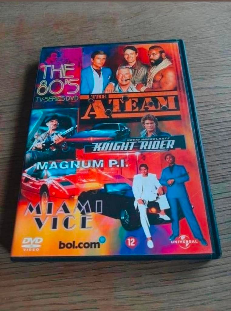 The 80's tv-series promo dvd. Knight rider, A-team en meer., Cd's en Dvd's, Dvd's | Tv en Series, Vanaf 12 jaar, Ophalen of Verzenden