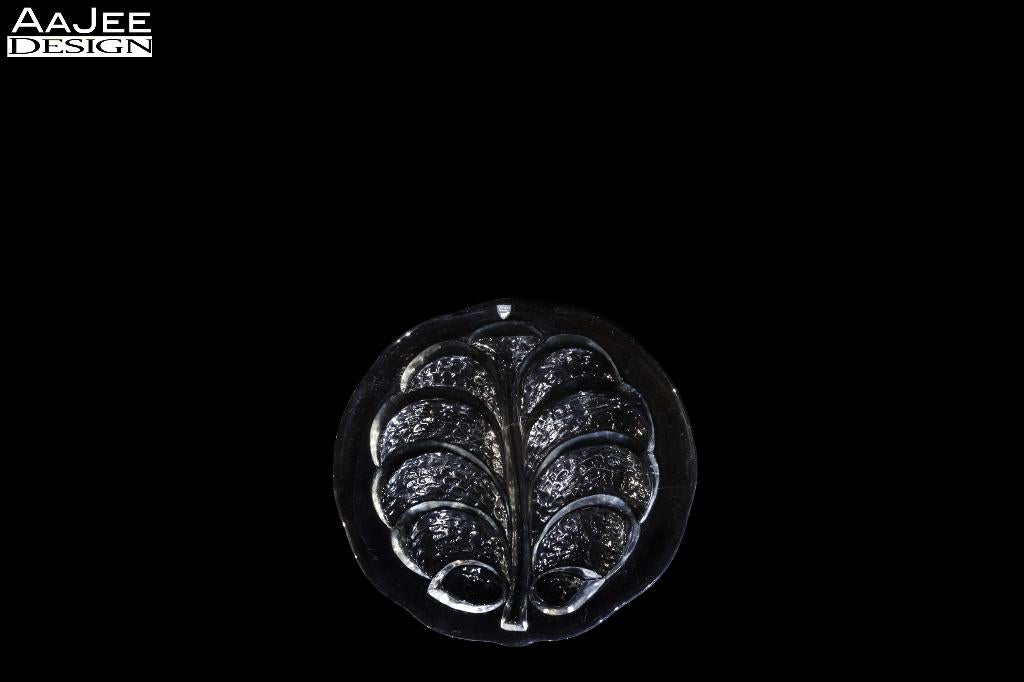 Orrefors – Eden – schaal – Lars Hellsten – 1981, Gebruikt, Schaal, Ophalen of Verzenden, Glas