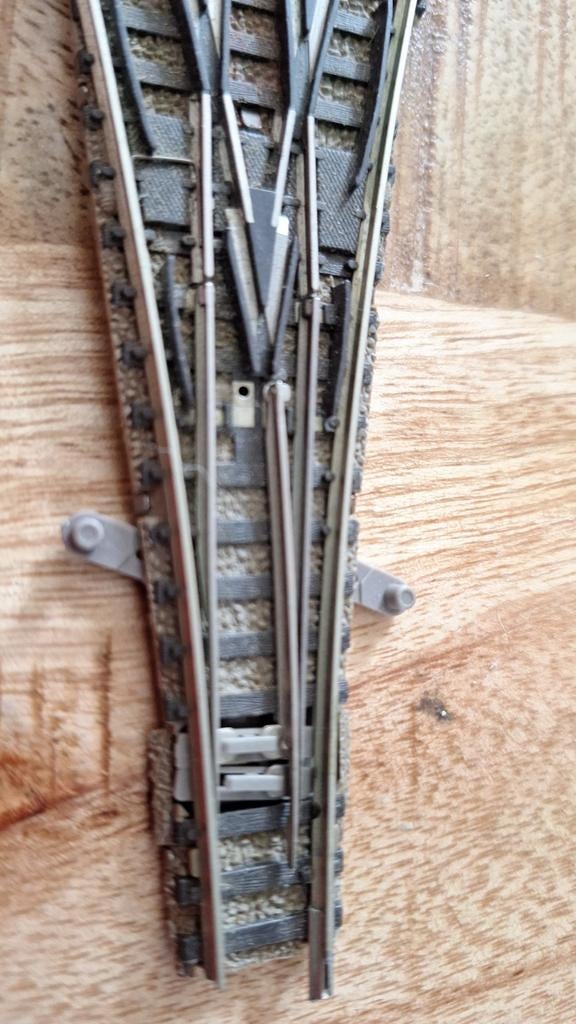 Fleischmann profi driewegwissel N spoor, Ophalen of Verzenden, Gelijkstroom, Wagon, Fleischmann