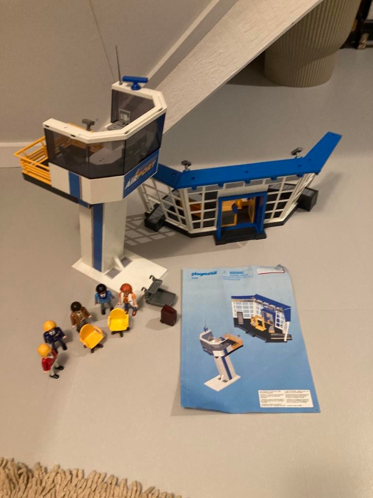 Playmobil luchthaven set, Ophalen, Zo goed als nieuw