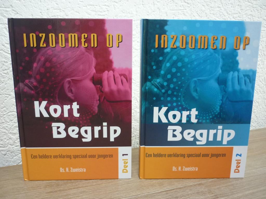Ds. H. Zweistra - Inzoomen op Kort begrip - deel 1 en 2, Ophalen of Verzenden, Zo goed als nieuw, Christendom | Protestants