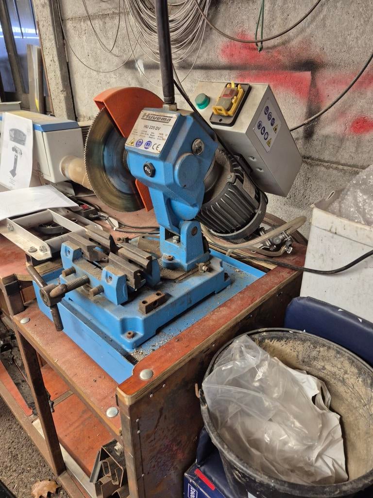 Huvema HU 225 DV Cirkelzaagmachine, Doe-het-zelf en Verbouw, Ophalen, Gebruikt, Cirkelzaag, 70 mm of meer