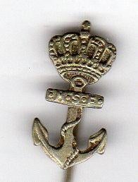 Speldje koninklijke marine msf zilverkleur (a8), Ophalen of Verzenden, Gebruikt, Overige onderwerpen