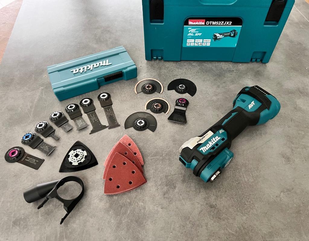 MAKITA 18V ACCU MULTITOOL SET DTM52ZJX2 STARLOCK Brushless