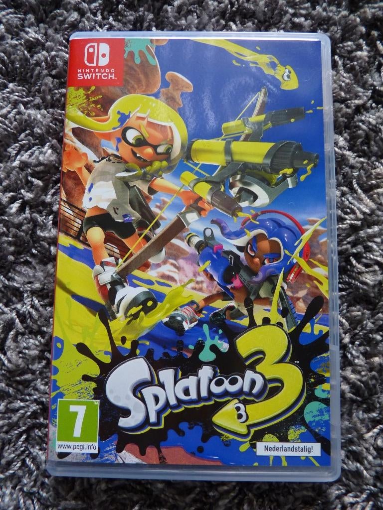 Splatoon 3 Nintendo Switch 1&2, Spelcomputers en Games, Shooter, Ophalen of Verzenden, Zo goed als nieuw, 3 spelers of meer