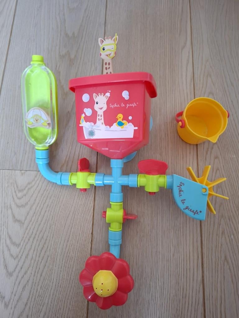 Sophie de Giraf Badspeelgoed Pipes Folies Tuyaux Tubes, Ophalen of Verzenden, Zo goed als nieuw