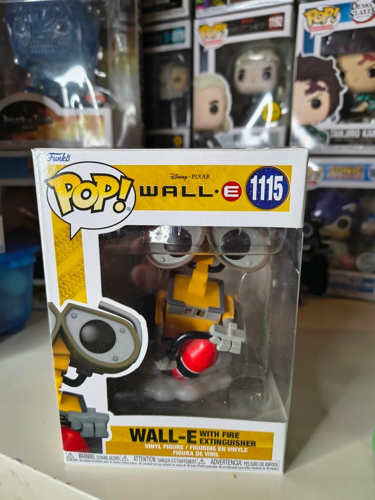 Funko Pop! WALL-E met Brandblusser (1115) Disney Pixar, Ophalen of Verzenden