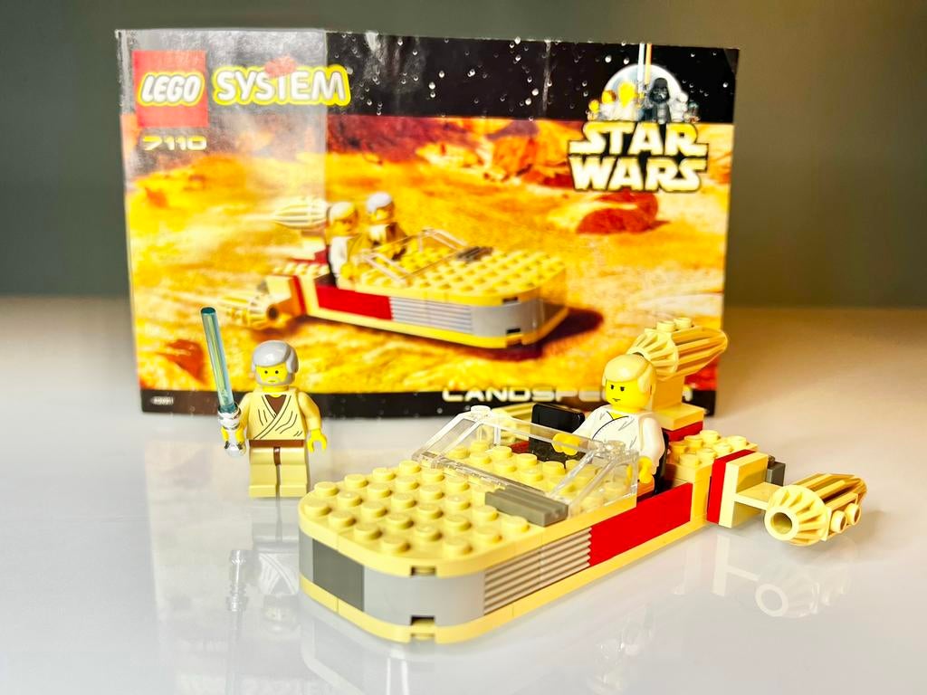 LEGO Star Wars Episode IV Landspeeder 7110-1 (1999), Ophalen of Verzenden, Zo goed als nieuw, Complete set, Lego